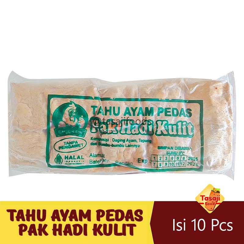 

Tahu Ayam Pedas Bakso Tahu Pak Hadi Kulit