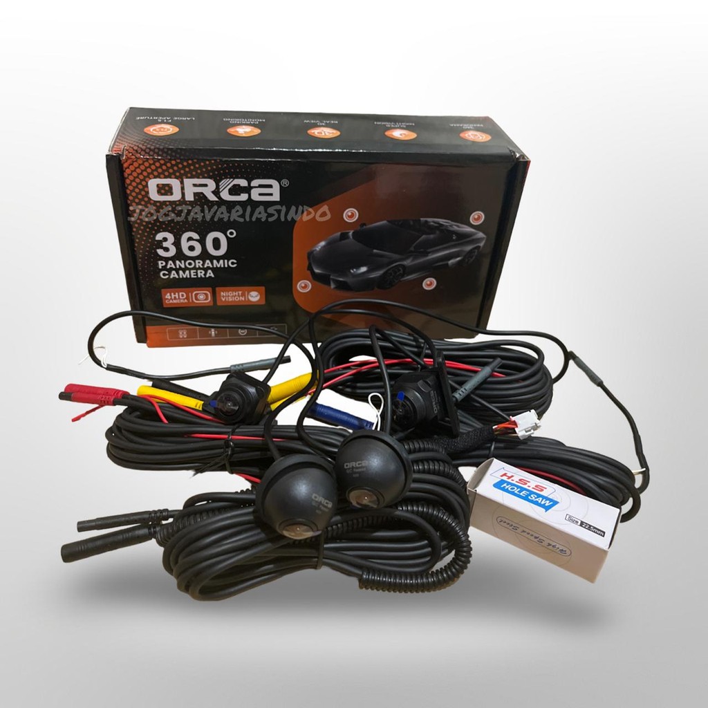 Kamera 360° Orca QW-6688 Panoramic 1080P IP68