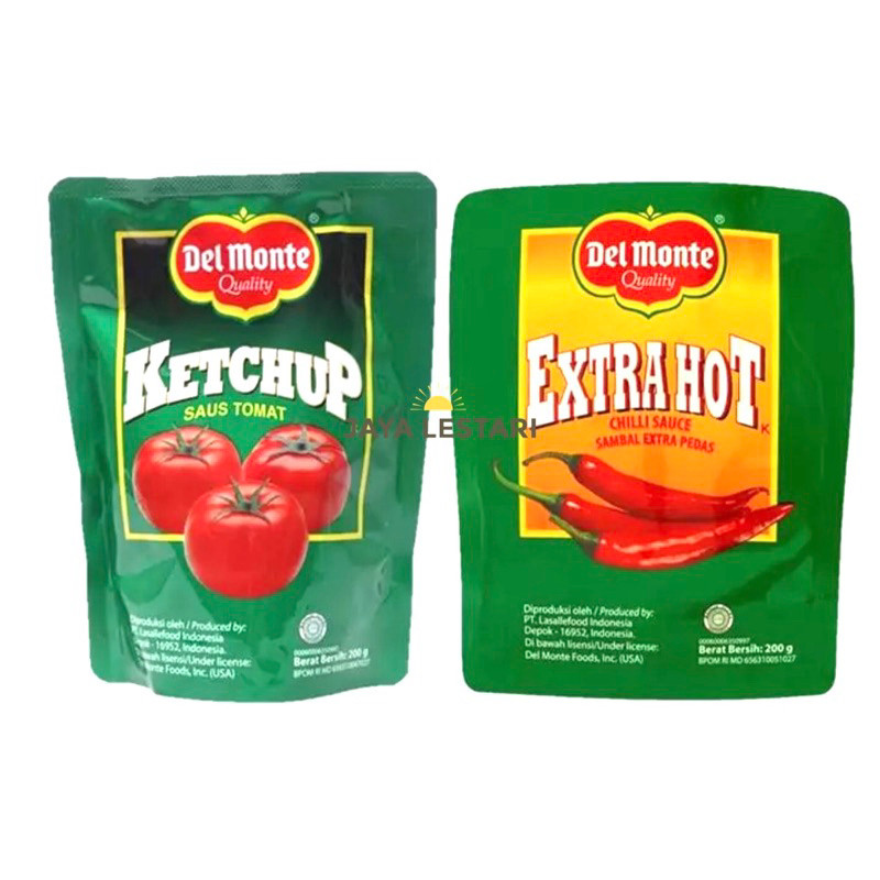 

Del Monte Saus Refill (Tomat, Pedas) (200g) ARBON