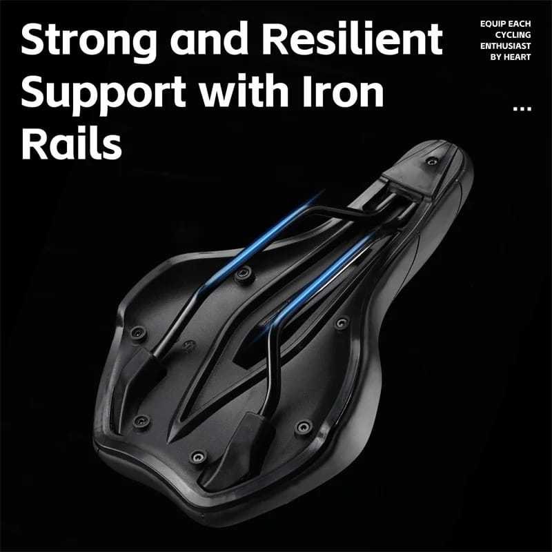 West Biking Saddle Sadel Sepeda Soft Seat Cushion PU Leather Lebar Nyaman Empuk Ergonomis Wide Comfo