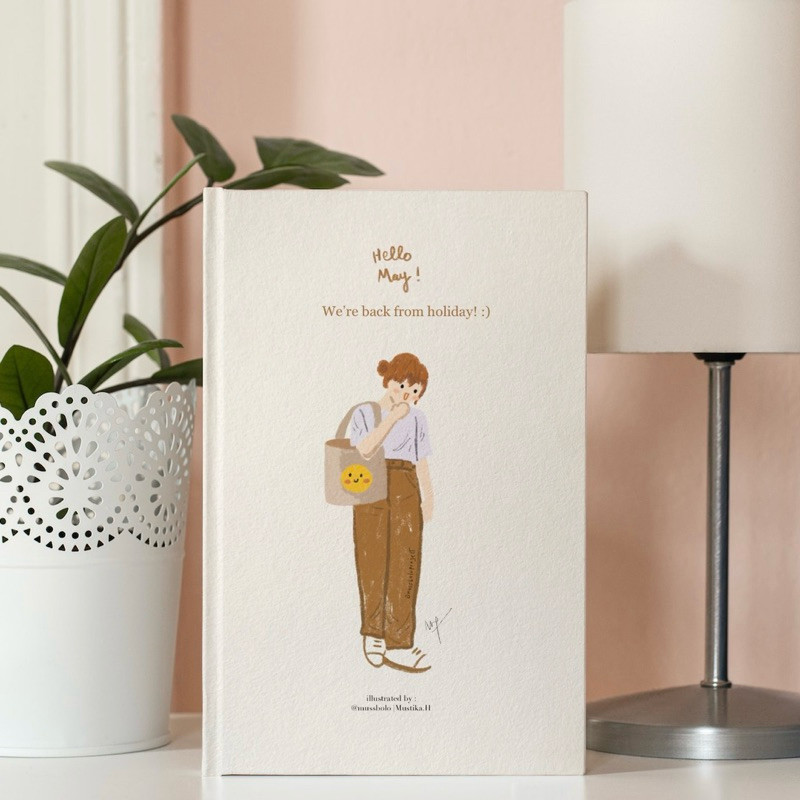 

Notebook custom 300 lembar hardcover