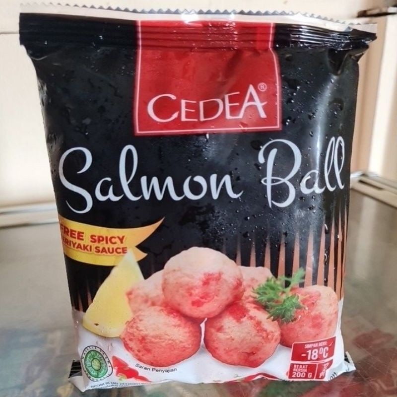 

Cedea Salmon Ball 200gram 12pcs +teriyaki sauce