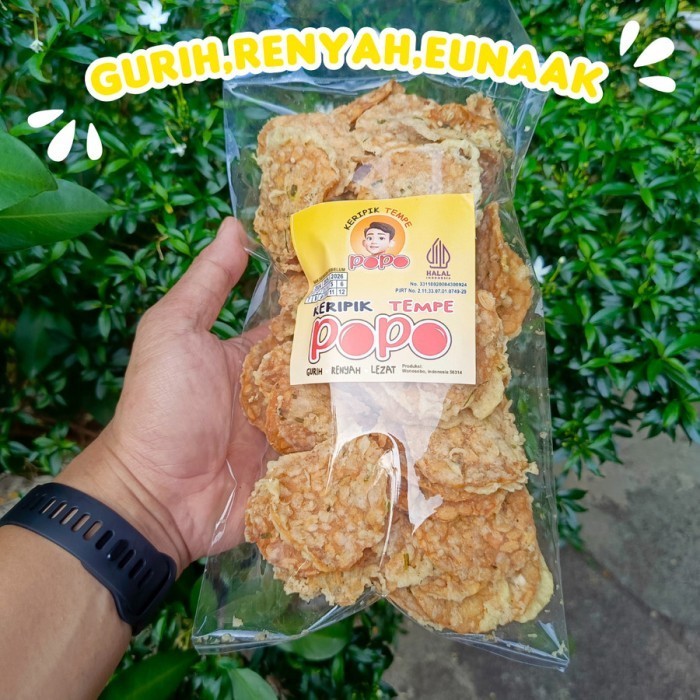 

Keripik Tempe Merk Popo Wonosobo Dieng