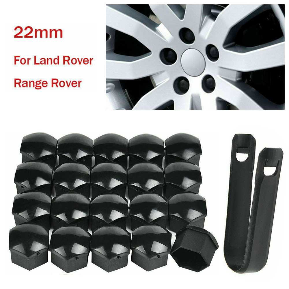 

20Pcs 22mm Car Wheel Nut Caps Anti-Rust Auto Hub Screw Cover Bolt Rims Exterior Decoration Protection Covers For