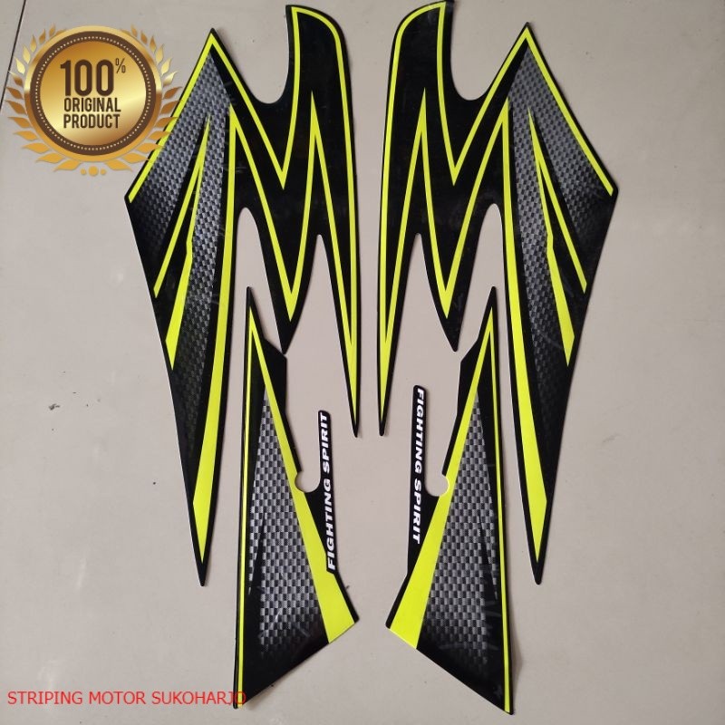 (ORI) Striping Yamaha rx king tahun 2003 rxking lis hijau  kualitas original