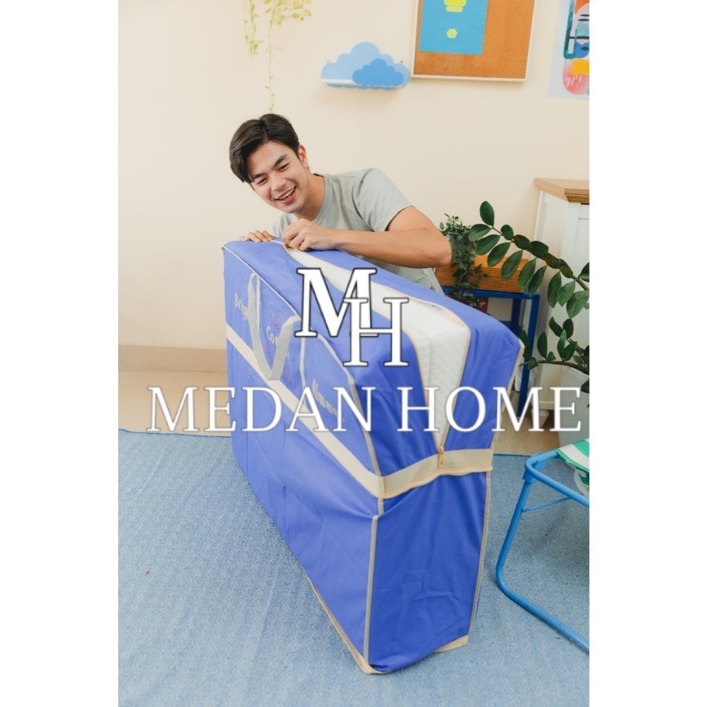 [MEDANHOME] Folding Bed Kasur Matras Lipat Compact Ocean ezbed Gratis Tas ez bed