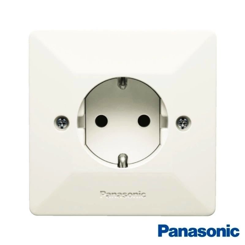 Stop Kontak Panasonic Flasimo WCJP1131 / Stop Kontak Putih Panasonic WCJP 1131