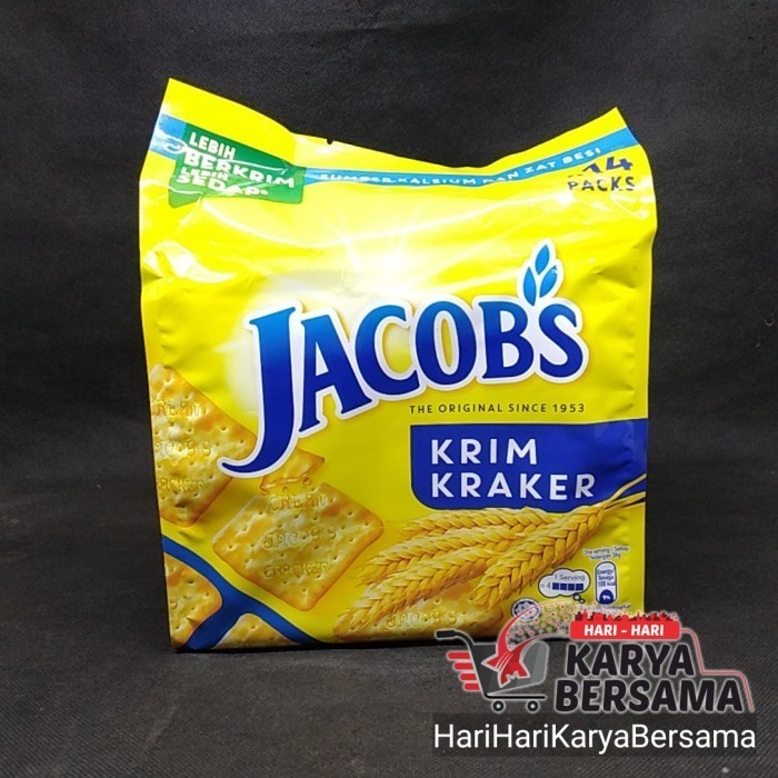 

MAKANAN RINGAN BISKUIT JACOBS JACOB'S ORIGINAL CREAM CRACKERS 504GR