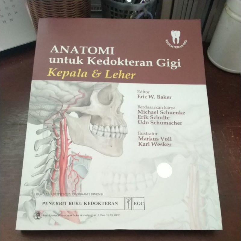 Buku Anatomi Untuk Kedokteran Gigi Kepala & Leher