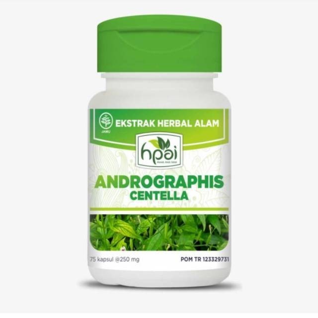 

TERMURAH Herbal Andrographis Centella HNI HPAI (Untuk Konsumsi/Peeling Wajah) Anti Nyeri