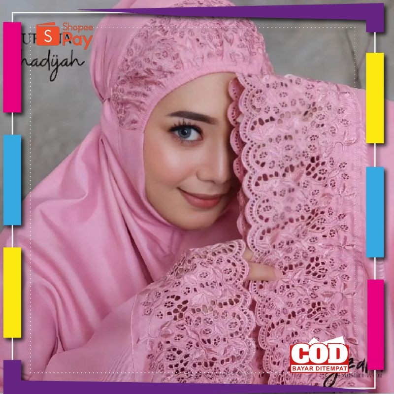 [PREMIUM ORIGINAL] Mukena Siti Khadijah Premium - Makassar