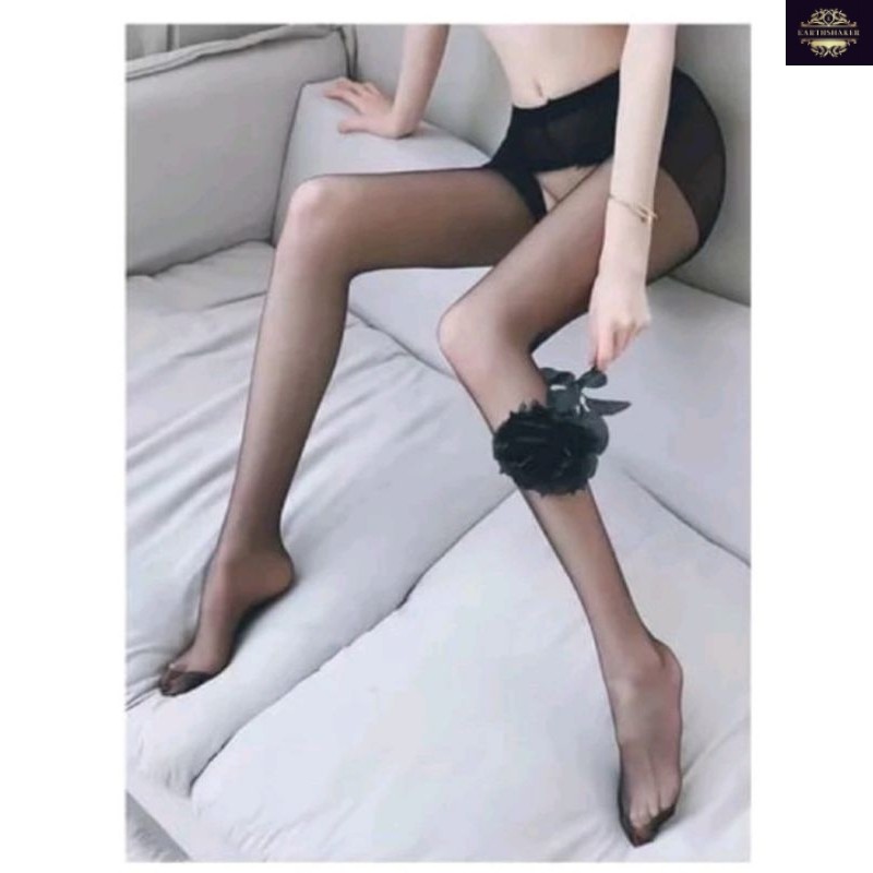 Stocking Sexy Stocking Celana Stocking Open Crotch