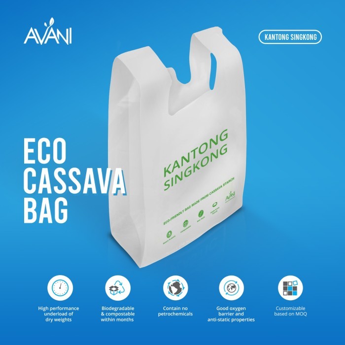 

KANTONG SINGKONG Eco-Friendly Cassava Bag PALING MURAH