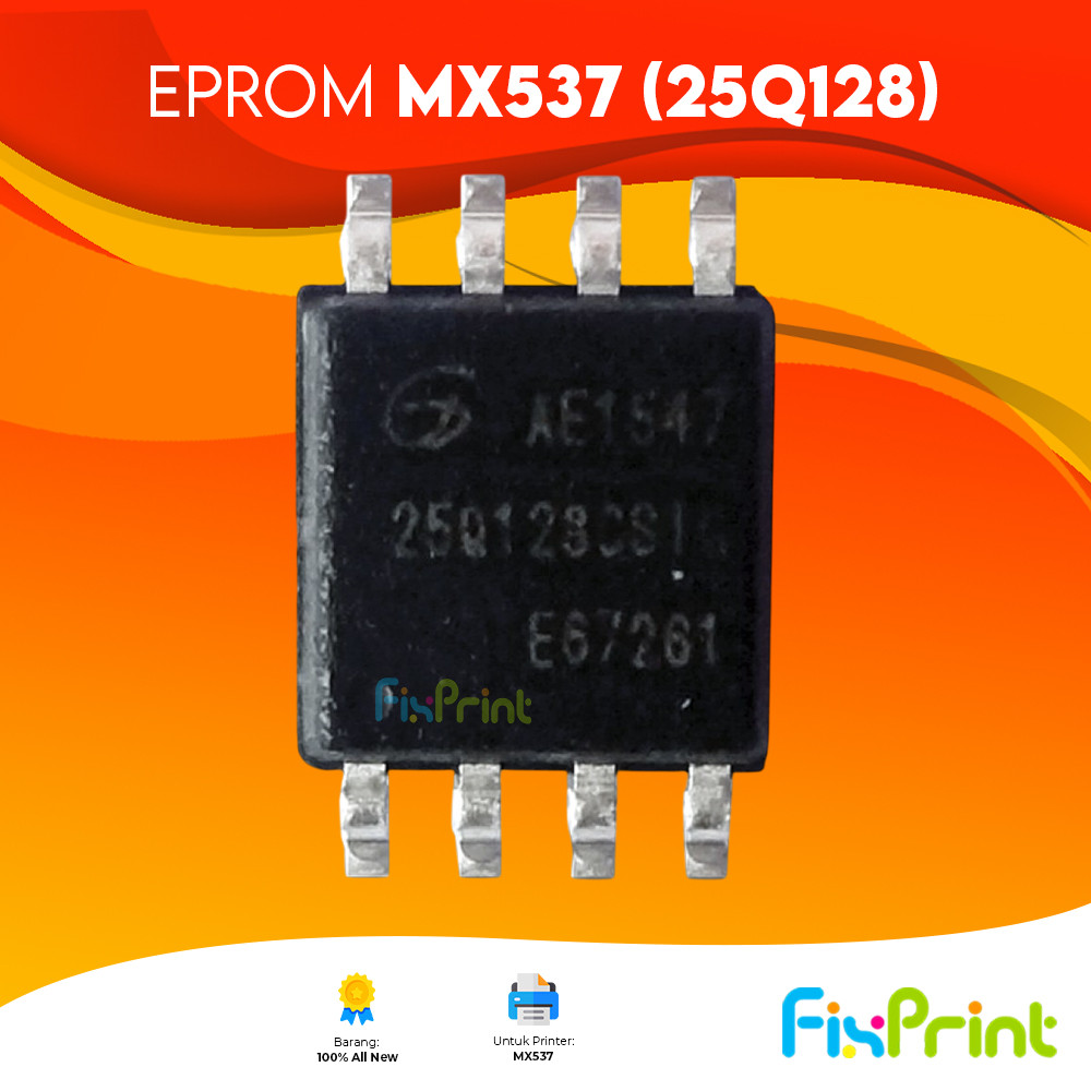 IC Eprom Canon MX537 25Q128, IC Eeprom Reset Canon MX537