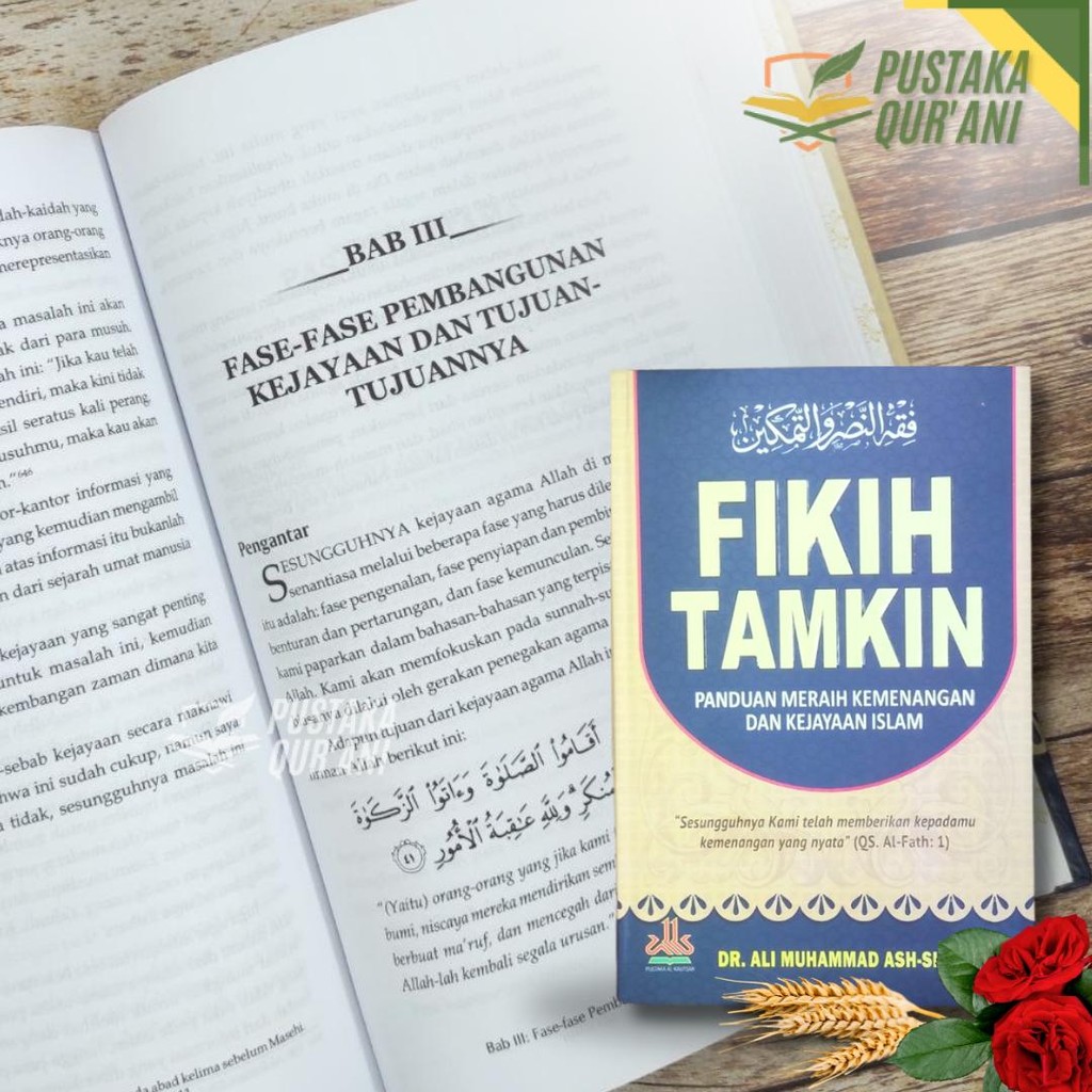 Buku FIKIH TAMKIN  Panduan Meraih Kemenangan Dan Kejayaan Islam | Pustaka Santri