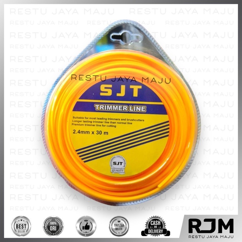 

PROMO ONGKIR SJT Senar Mesin Potong Rumput 2,4mm x 30m RJ