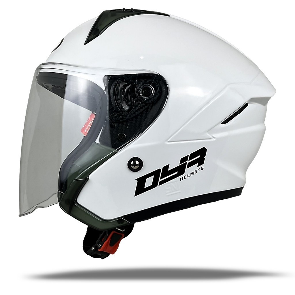 DYR SUBARU HELM HALF FACE SINGEL VISOR  PINK MURAH