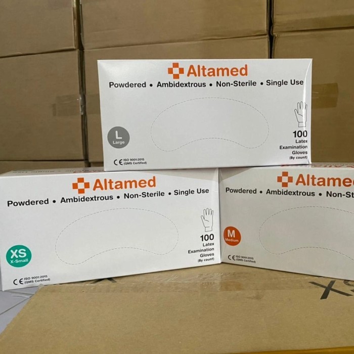 sarung tangan handscoon latex altamed