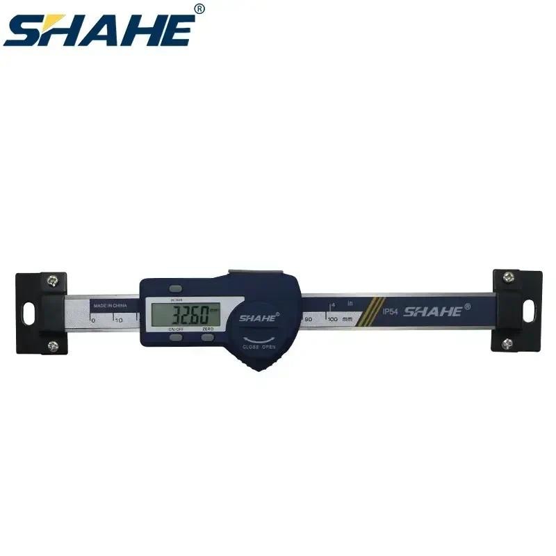 

0-100/150/200/300mm Horizontal Type Digital Stainless Steel Linear Scale Ruler Instrument Linear Horizontal Scale Ruler Tools