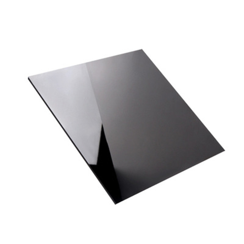 

400mm*400mm Acrylic Board Glossy Pure Black Plexiglass Plastic Sheet Organic Glass Polymethyl Methacrylate