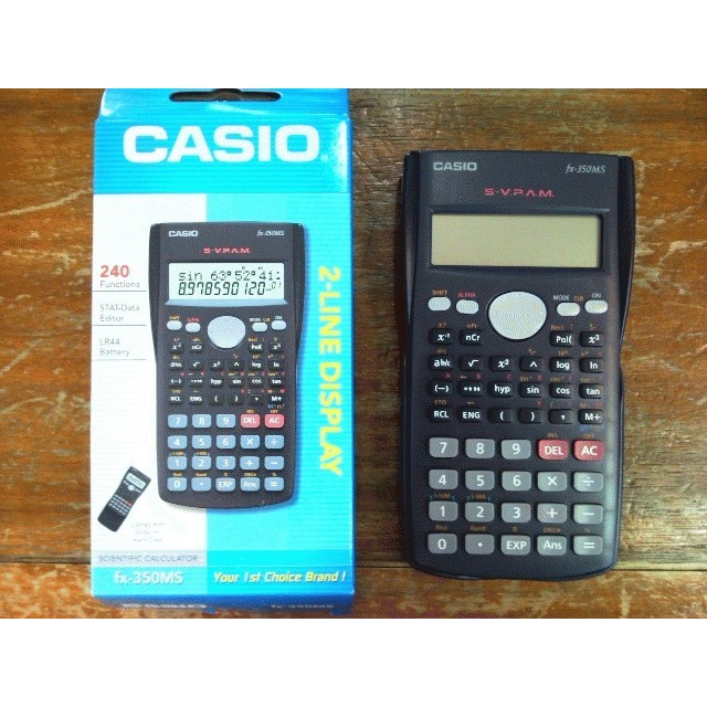 

Jual Kalkulator CALCULATOR Casio FX 350 MS FX350MS FX-350MS FX350 MS FX-350 MS ORIGINAL ASLI ORI GARANSI 1 TAHUN