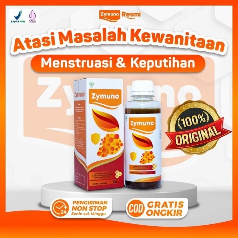 

ZYMUNO AMPUH ATASI MASALAH KEWANITAAN ORIGINAL BPOM Jovan