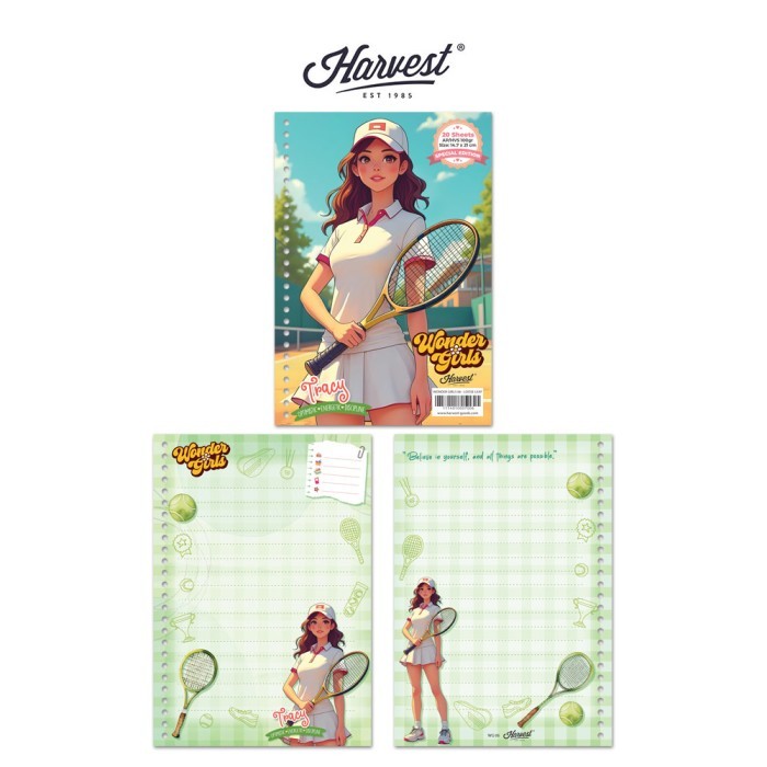 

Loose Leaf / Kertas Binder Harvest A5 Wonder Girls - Tracy
