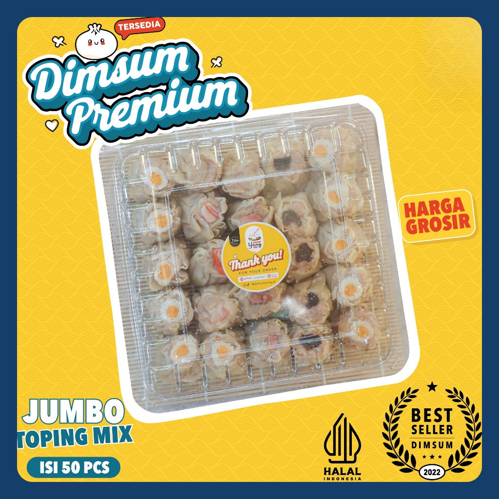

Dimsum Ayam frozen isi 100pcs UNTUK RESELLER