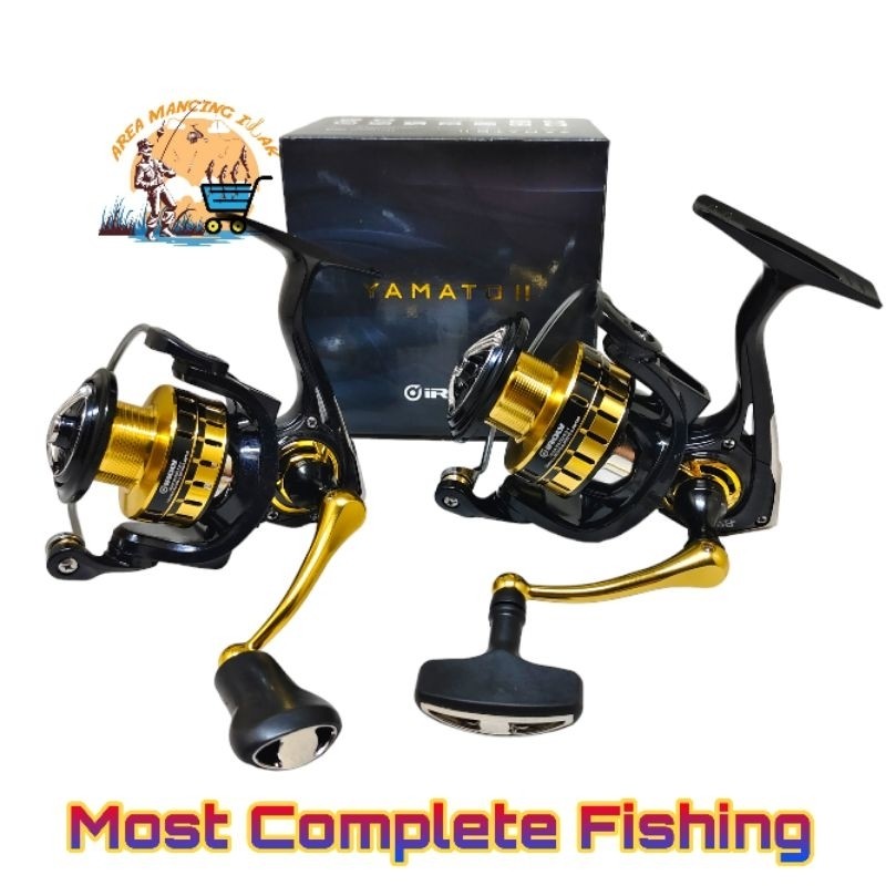 Reel IROLY YAMATO II 1000 2000 3000 4000 6000 & HG - Power Handle