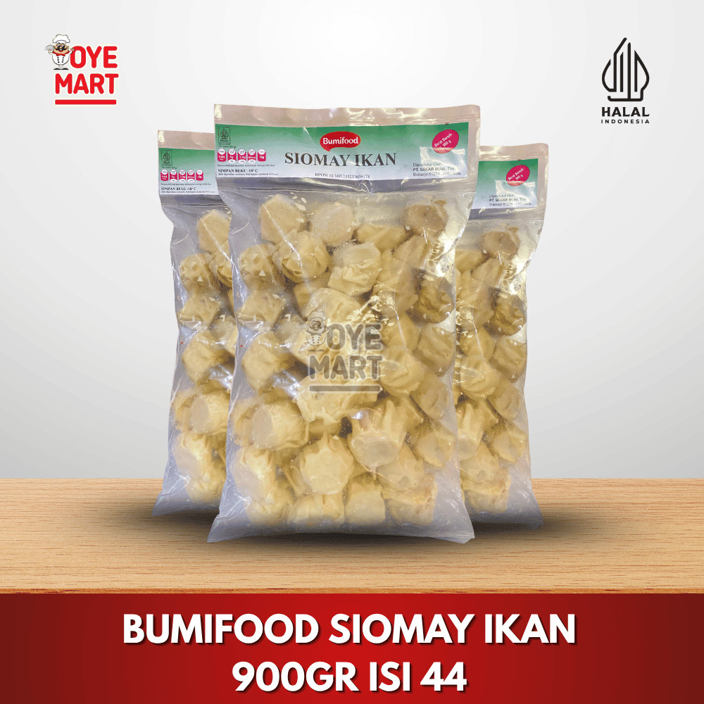 SIOMAY IKAN 900GR ISI 44 BUMIFOOD HARGA PROMO/SIOMAY IKAN/ SIOMAY AYAM/GYOZA/DIMSUM