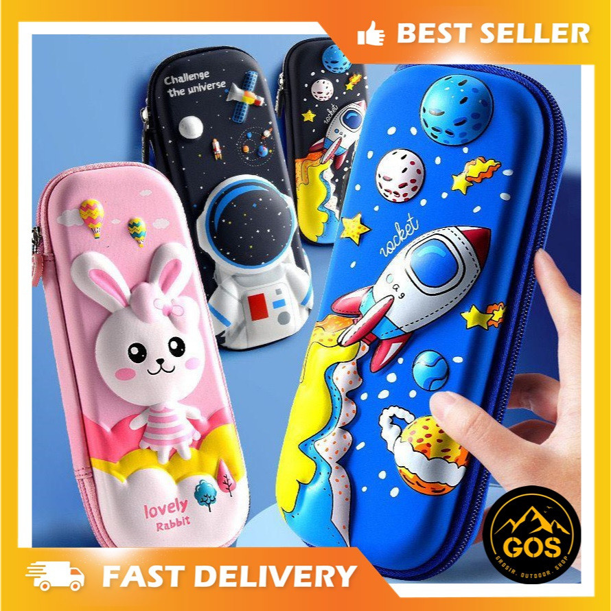 

[AE] TERLARIS Kotak PENSIL 3D Karakter/Kotak PENSIL Timbul tt7