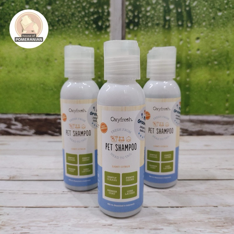 OXYFRESH PET SHAMPOO dog cat rabbit shampo hewan anjing kucing grooming