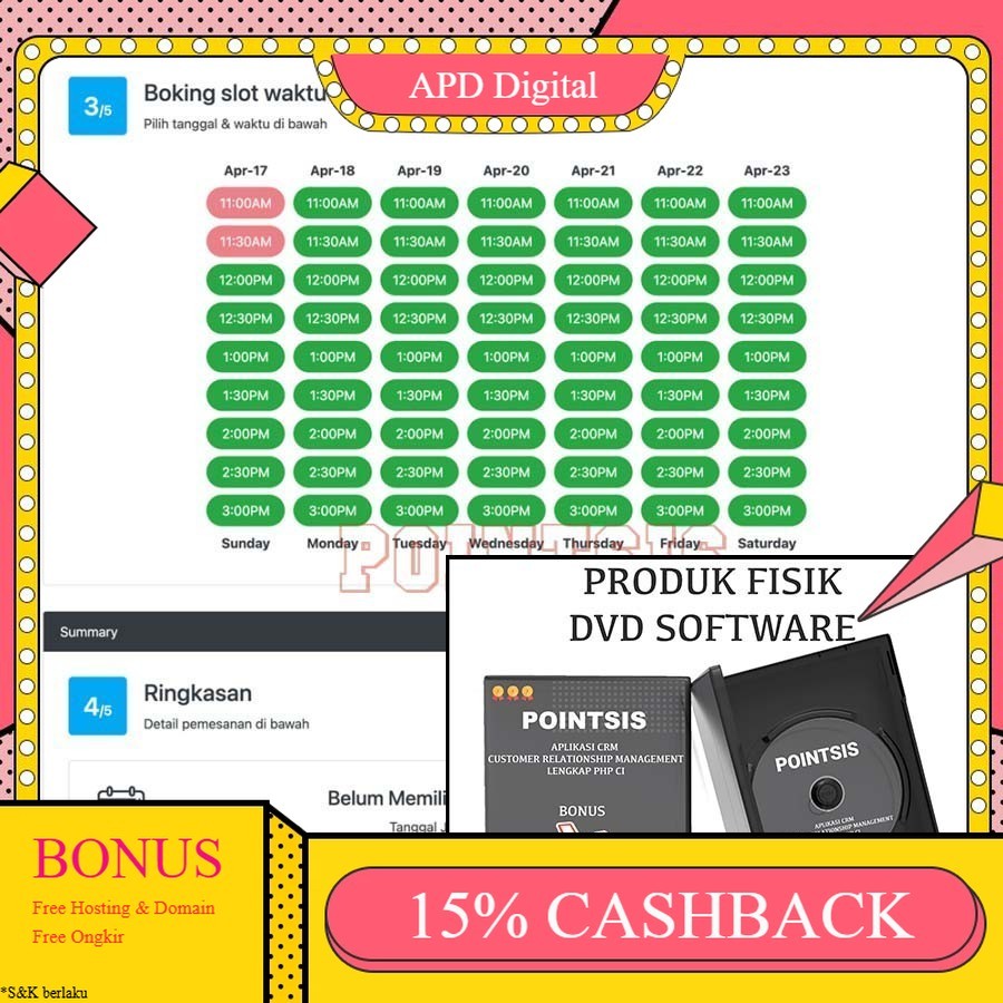 Source Code Cuci Kendaraan Laundry Dll Source Lengkap PHP CI APD