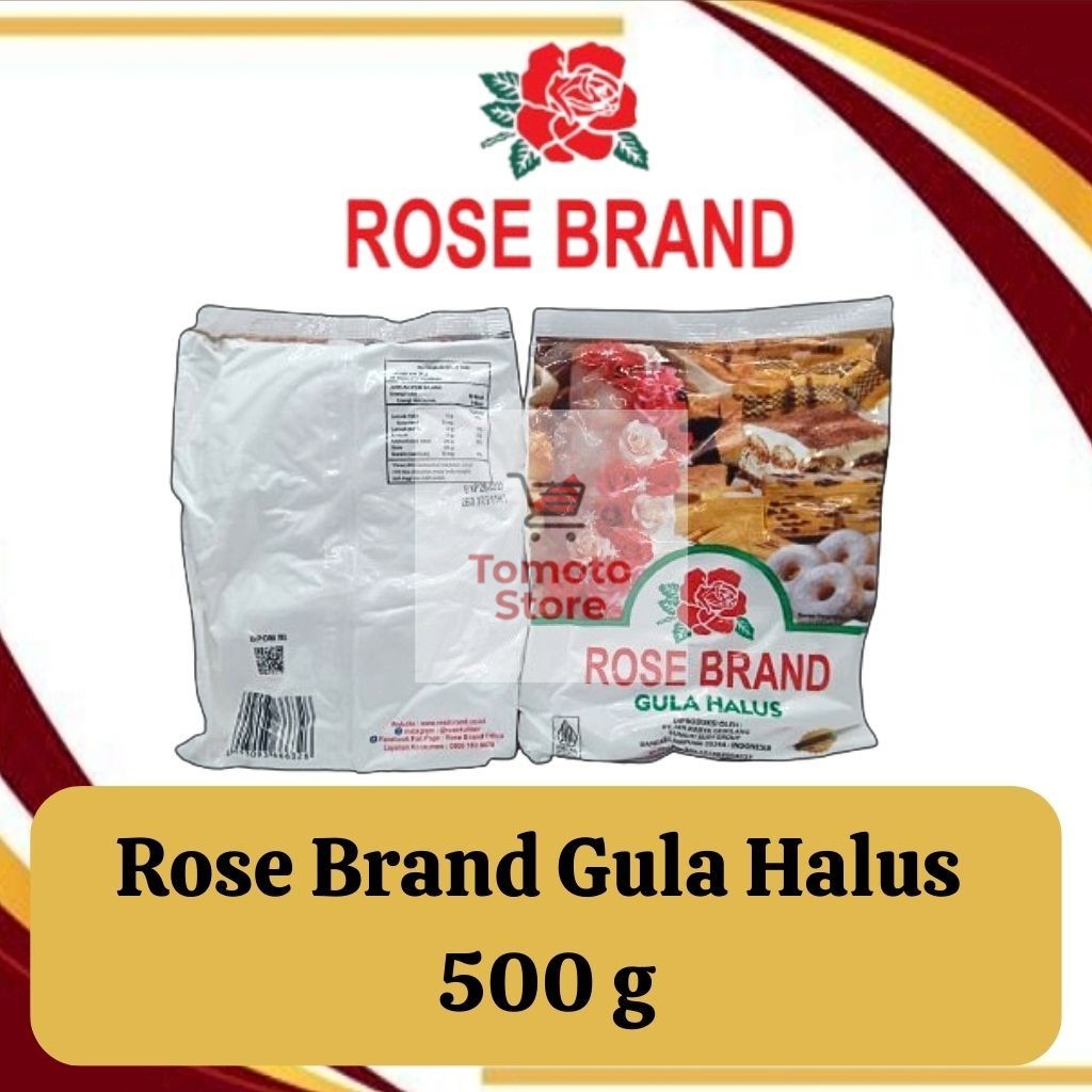 

✨ TOMOTOSTORE ✨ ROSE BRAND Gula Halus 500 Gram / 500 gr