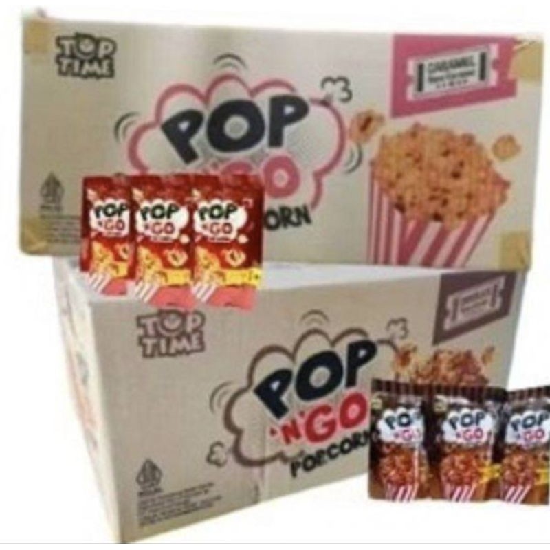 

Popcorn / Pop Corn POP nGO @20 gram 1 DOS isi 30 bungkus