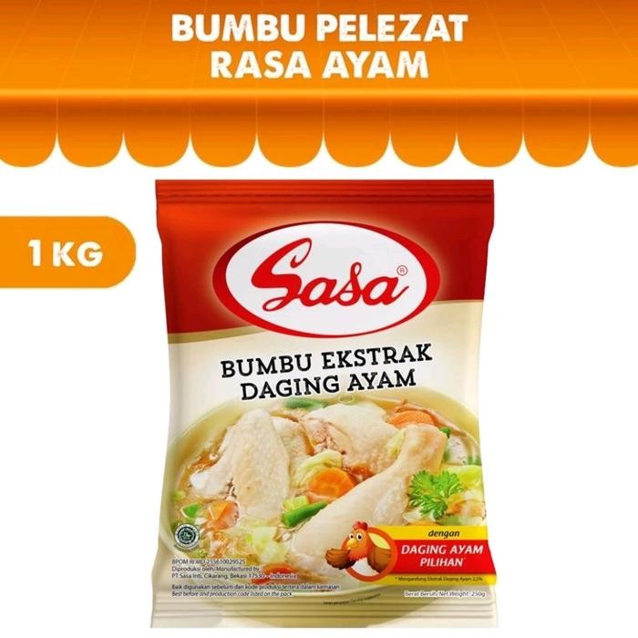 

NM SASA Kaldu Bumbu Ayam/Sapi 1 KG - SASA KALDU Ayam 1 KG