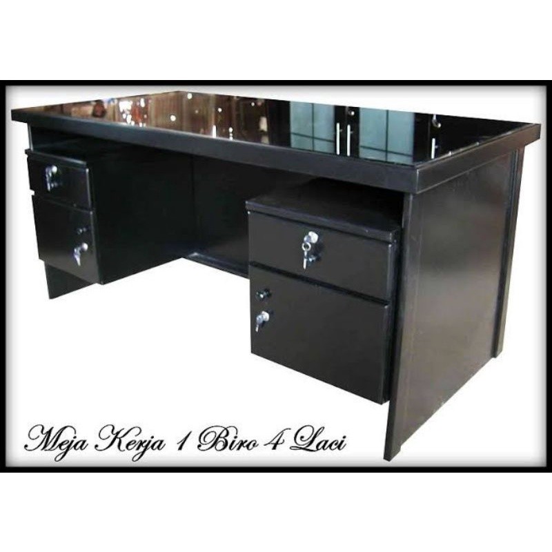 

Paket Meja Tulis 1Biro Dan Mini Warna putih/Candra Furniture