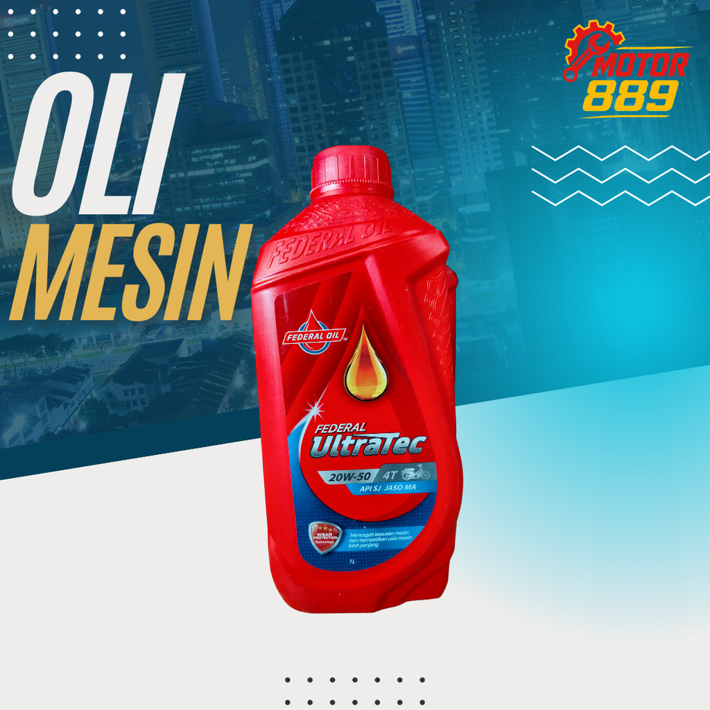 OLI FEDERAL ULTRATEC 20W-50 1 LITER