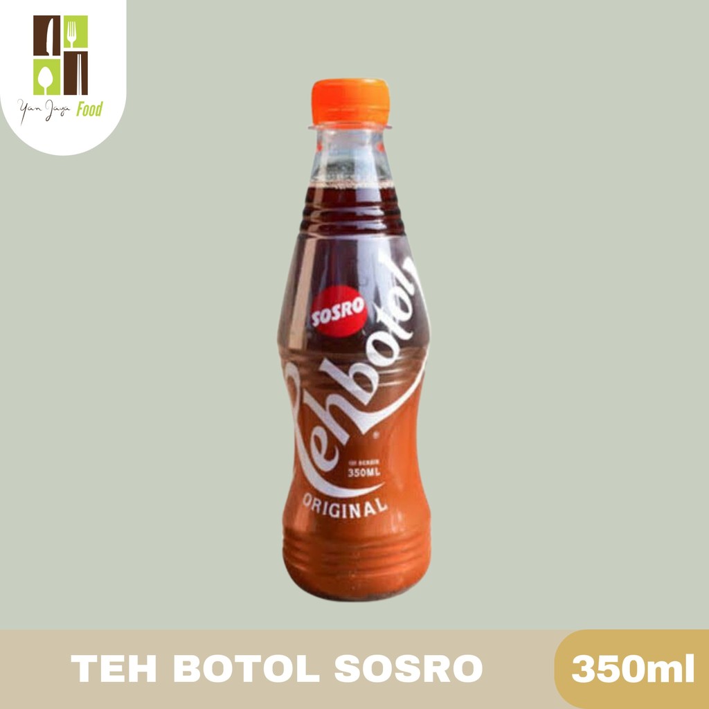 

Teh Botol Sosro / Teh Botol Original / Kemasan Botol 350 ML 1 PCS