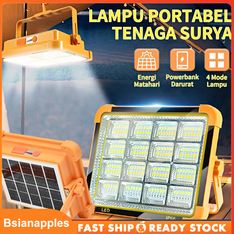 300W Lampu LED Solar Emergency Power Sel Surya Solar Emergency Lampu LED Power Sel Surya Lampu Panel
