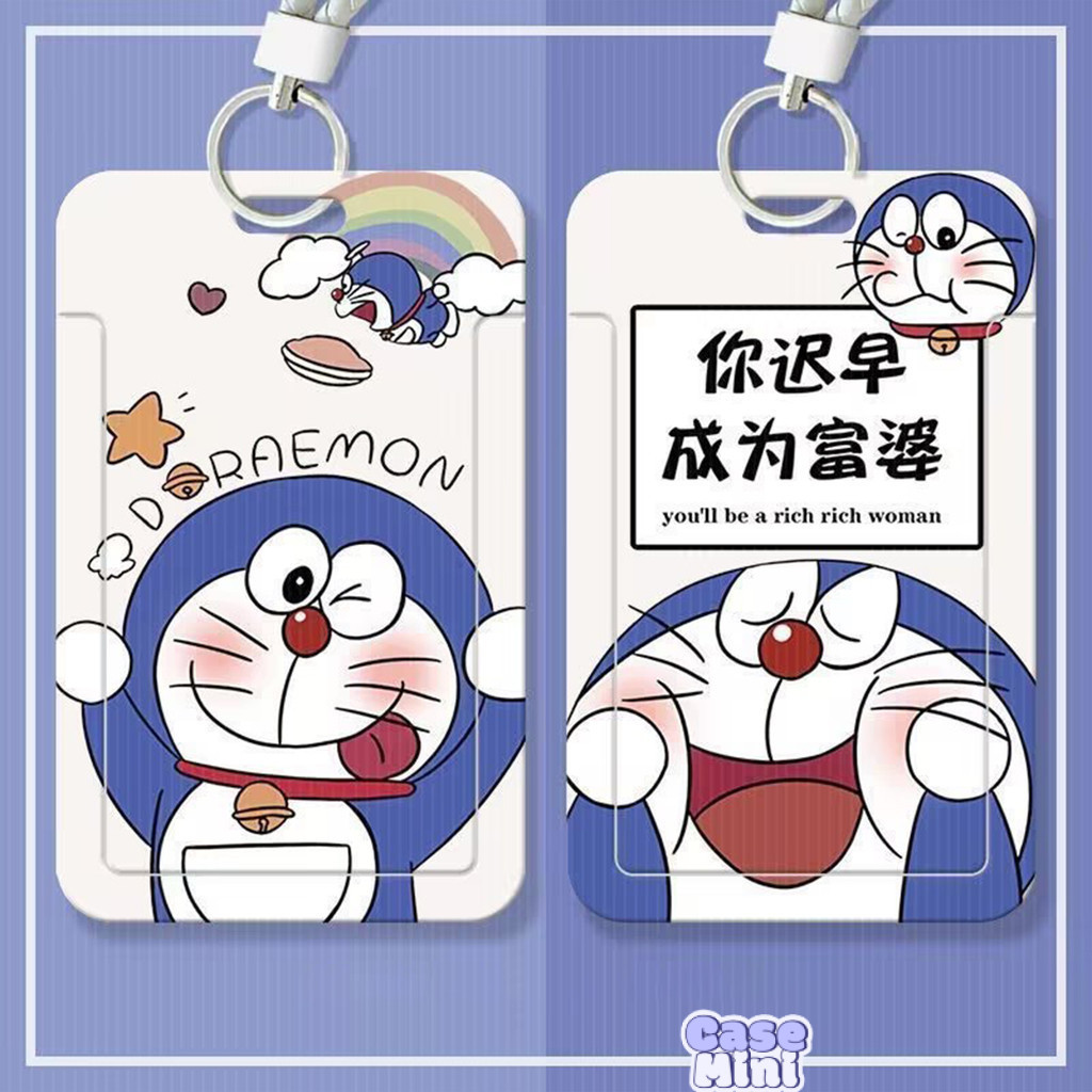 

Case Mini ID Card Holder Motif Kartun Doraemon Korea | Tempat Pelindung Kartu Nama Photocard Sekolah Kantor Photocard Photo Card