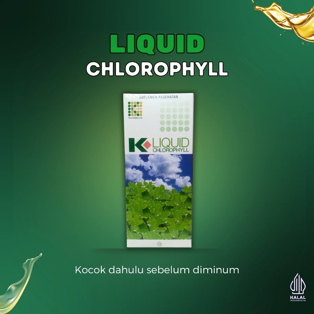 TERMURAH Klorofil Klink Original | K-Liquid Clorophyll | Cairan Herbal Detok Tubuh HPAI04