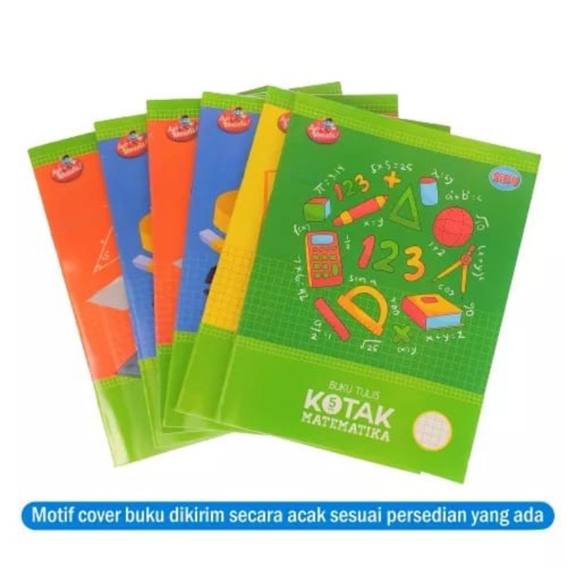 

Promo ISI 10 PCS BUKU KOTAK KECIL SEDANG BESAR / BUKU STRIMIN / BUKU TULIS KOTAK By Rumah Tas Fatimah