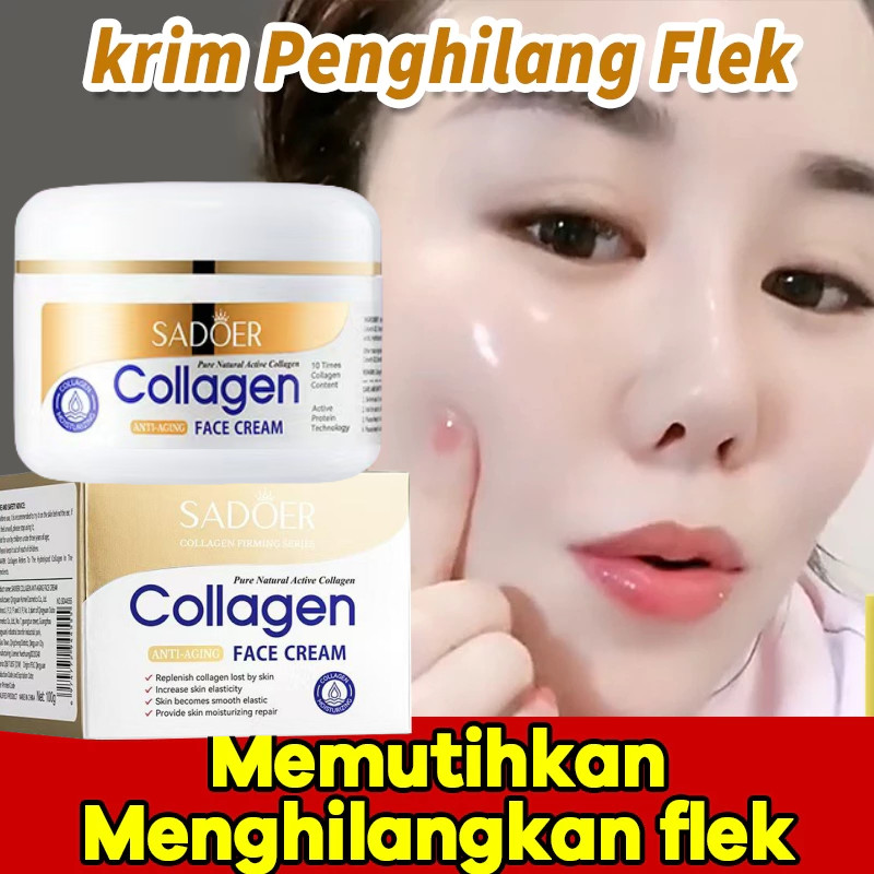 Collagen Cream OriginalSiang Malam Retinol Cream Whitening Anti Aging Perbaikan Retinol Night Cream