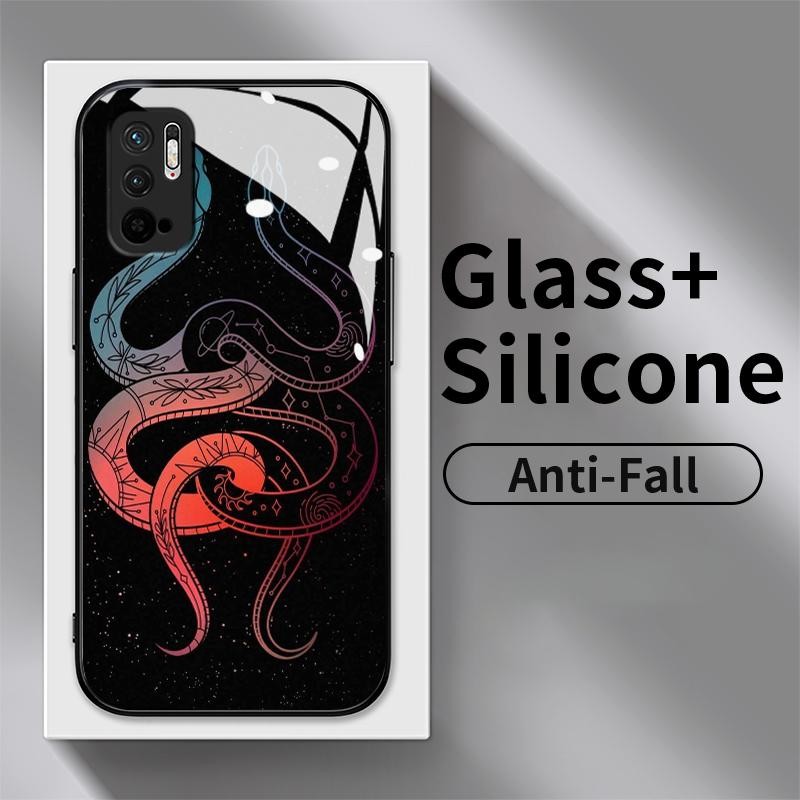 Case For Redmi Note 10 4G Note 10 5G Note 10 Lite Note 10 Pro Max Note 10S Note 10T 5G Tempered Glas
