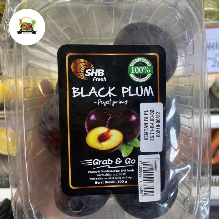 

Black plum | Buah plum hitam fresh manis | Plum Black fresh pack 800 g