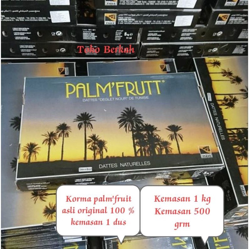 

Kurma Tunis Madu Palm'fruit