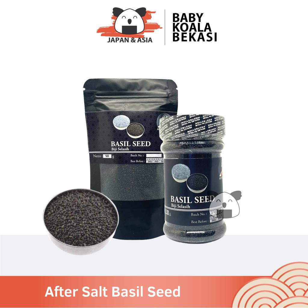 

AFTER SALT Basil Seed 50 g | Biji Selasih - BKB