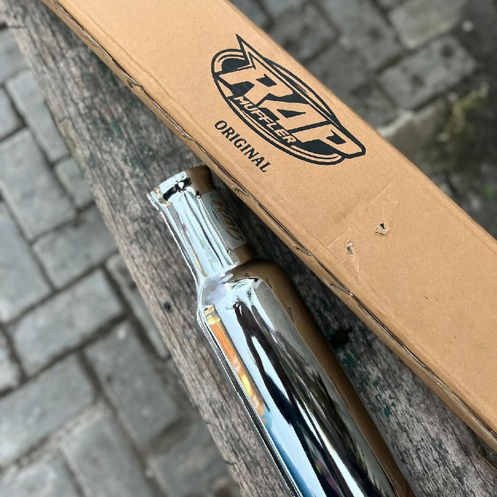 silincer knalpot crome silincer original RAP muffler silincer knalpot corbi RAP muffler Motorcycle K