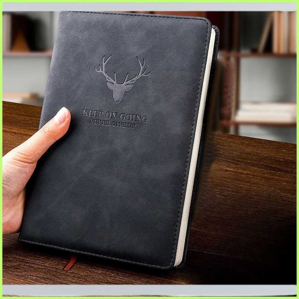 

Buku Jurnal Leather Notebook Diary 68GSM 200 Halaman Grid - CW-5026